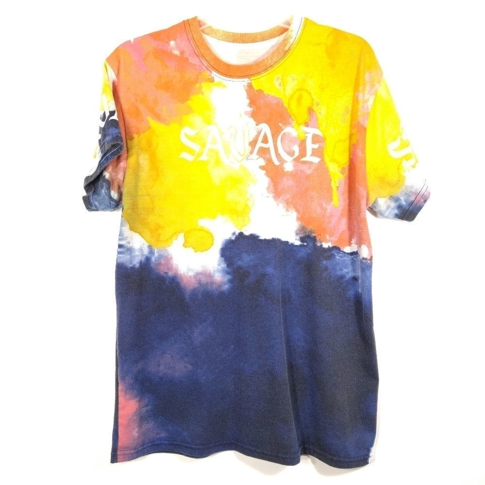 Fresh Laundry Savage Be Humble Stay Humble Tie-Dye Men's Tee t-Shirt Size L